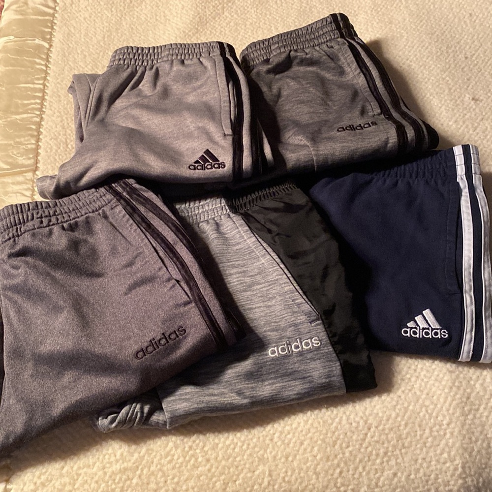 Lot of 5 Adidas Boys pants